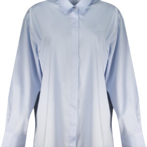 GUESS JEANS CAMICIA MANICHE LUNGHE DONNA AZZURRO