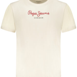 PEPE JEANS T-SHIRT MANICHE CORTE UOMO BEIGE