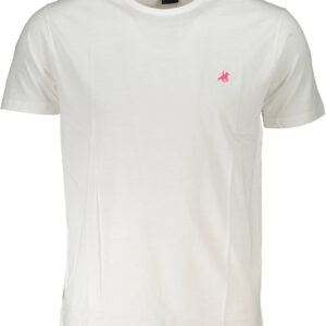 U.S. GRAND T-SHIRT MANICHE CORTE UOMO BIANCO
