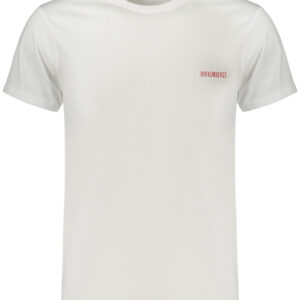 BIKKEMBERGS T-SHIRT MANICHE CORTE UOMO BIANCO