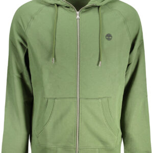 TIMBERLAND FELPA CON ZIP UOMO VERDE