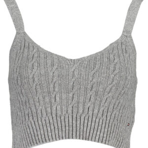 TOMMY HILFIGER TOP DONNA GRIGIO