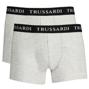 TRUSSARDI BOXER UOMO GRIGIO