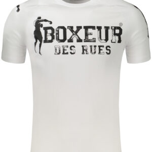 BOXEUR DES RUES T-SHIRT MANICHE CORTE UOMO BIANCO
