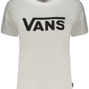 VANS T-SHIRT MANICHE CORTE DONNA BIANCO