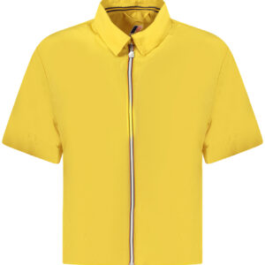 K-WAY CAMICIA MANICHE CORTE DONNA GIALLO